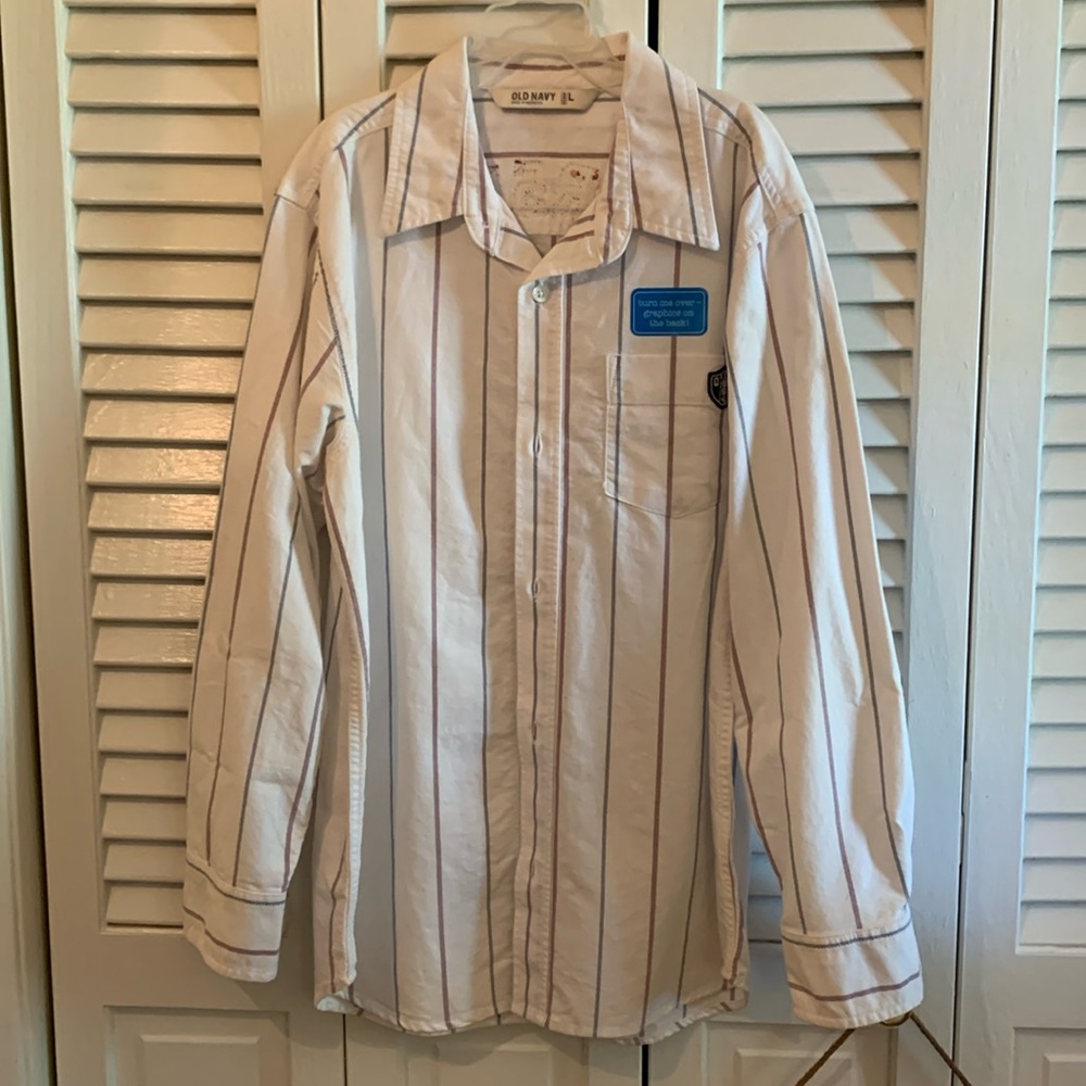 ✨5/$25✨ Old Navy Boys Long Sleeve Shirt - Picture 1 of 5